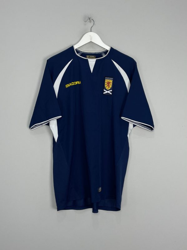 2003 05 SCOTLAND HOME SHIRT (M) DIADORA For Discount