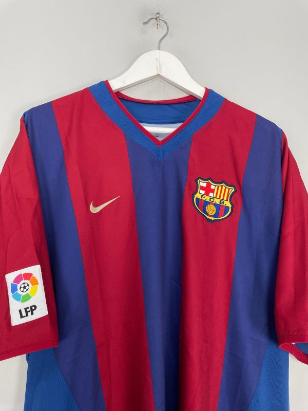 2002 03 BARCELONA RIQUELME #10 HOME SHIRT (XL) NIKE Online now