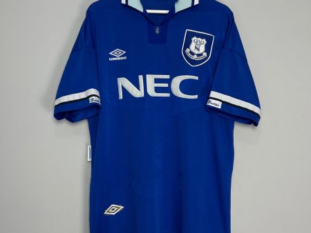 1993 95 EVERTON HOME SHIRT (XL) UMBRO Sale