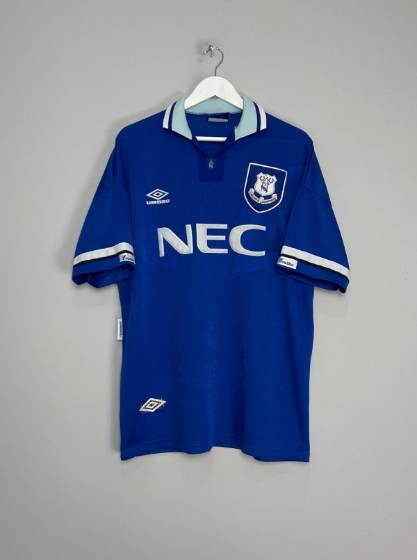 1993 95 EVERTON HOME SHIRT (XL) UMBRO Sale