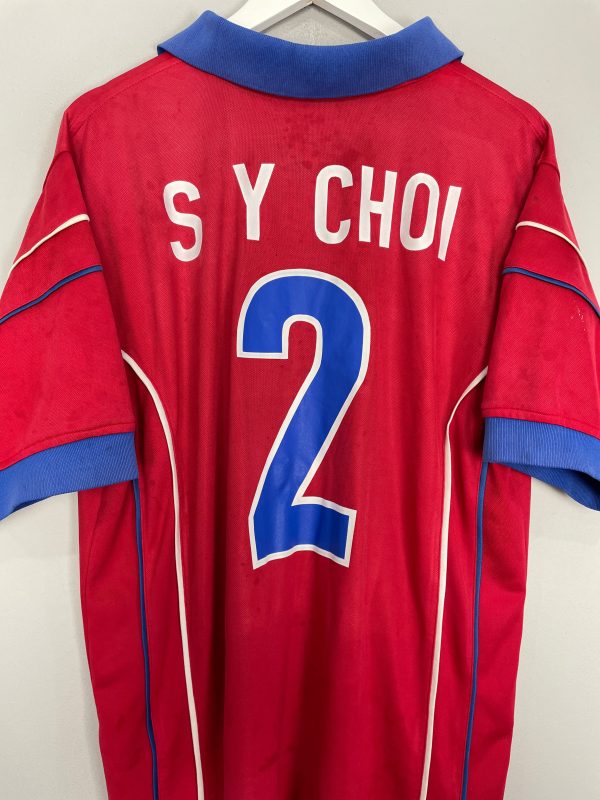 1998 01 SOUTH KOREA S Y CHOI #2 HOME SHIRT (L) NIKE Online Sale