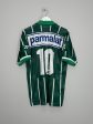 1996 97 PALMEIRAS #10 HOME SHIRT (M) REEBOK Online Hot Sale