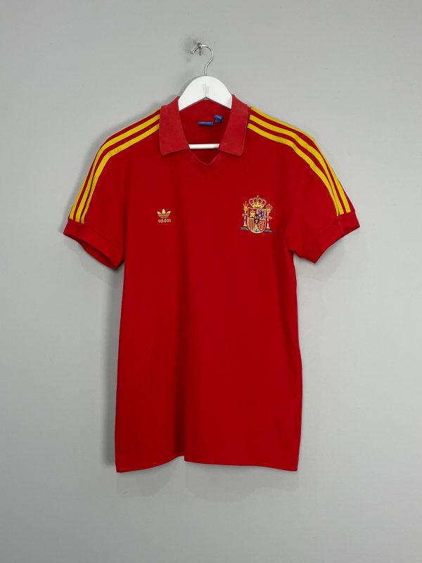 1982 SPAIN #10 *RE-ISSUE* HOME SHIRT (L) ADIDAS Hot on Sale