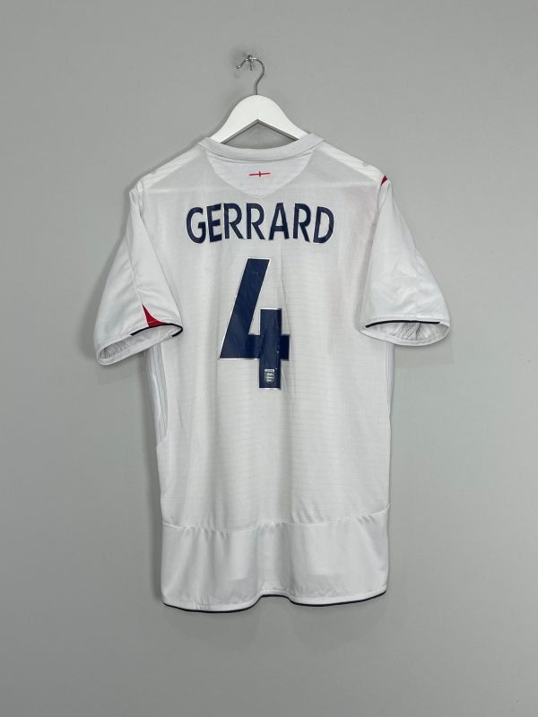 2005 07 ENGLAND GERRARD #4 HOME SHIRT (L) UMBRO Sale