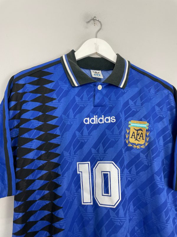 1994 ARGENTINA MARADONA #10 AWAY SHIRT (L) ADIDAS Online