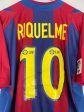 2002 03 BARCELONA RIQUELME #10 HOME SHIRT (XL) NIKE Online now