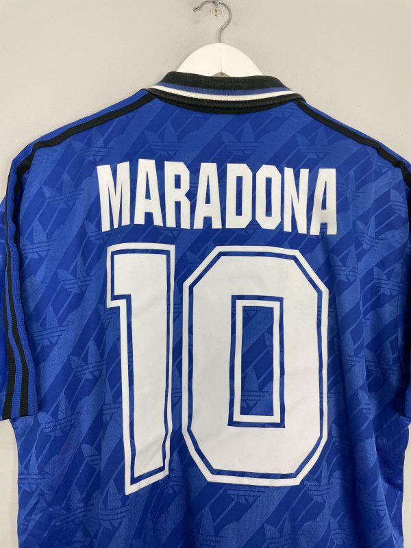 1994 ARGENTINA MARADONA #10 AWAY SHIRT (L) ADIDAS Online