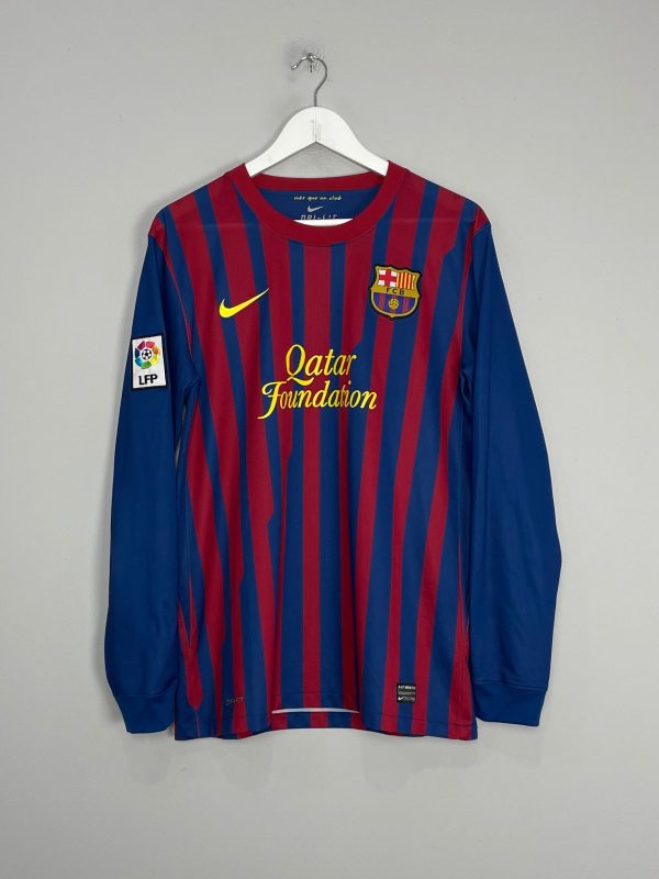 2011 12 BARCELONA MESSI #10 L S HOME SHIRT (M) NIKE Online now