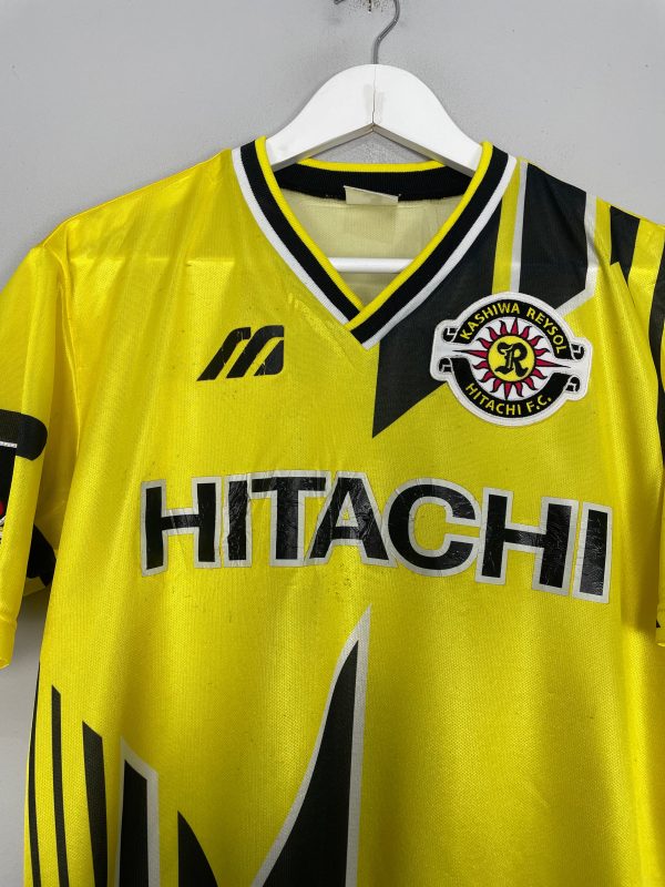 1995 96 KASHIWA REYSOL HOME SHIRT (M) MIZUNO Discount