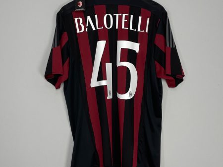 2015 16 AC MILAN BALOTELLI #45 *BNWT* HOME SHIRT (XL) ADIDAS Discount