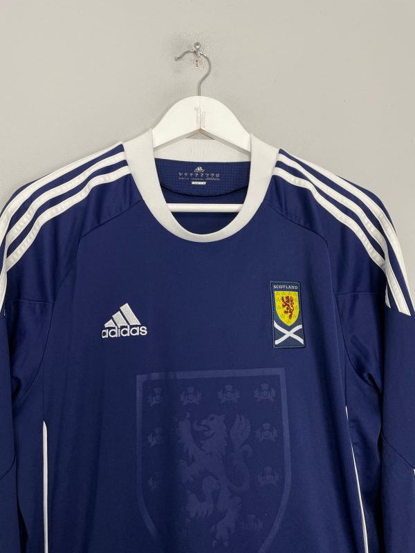 2010 11 SCOTLAND L S HOME SHIRT (M) ADIDAS Online Hot Sale