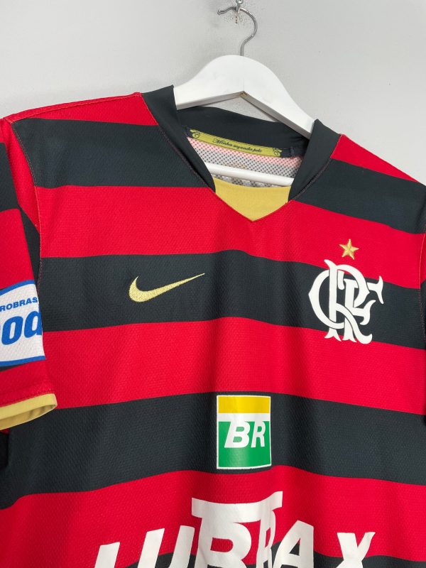 2008 FLAMENGO #10 WOMENS HOME SHIRT (M) NIKE Fashion