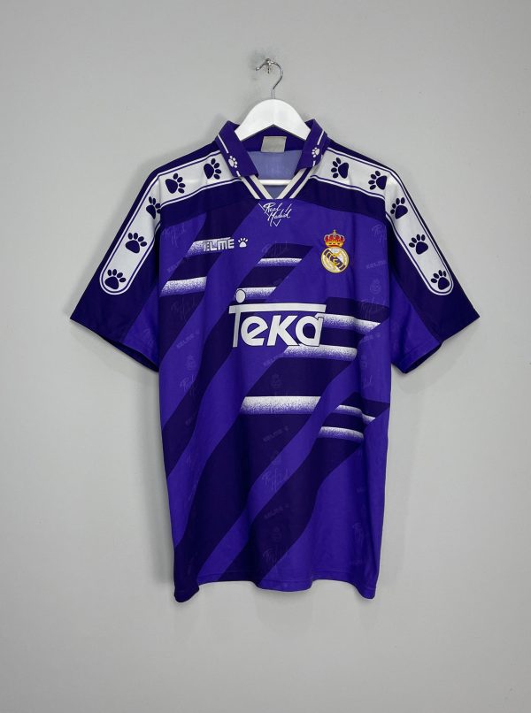 1994 96 REAL MADRID AWAY SHIRT (L) KELME For Cheap