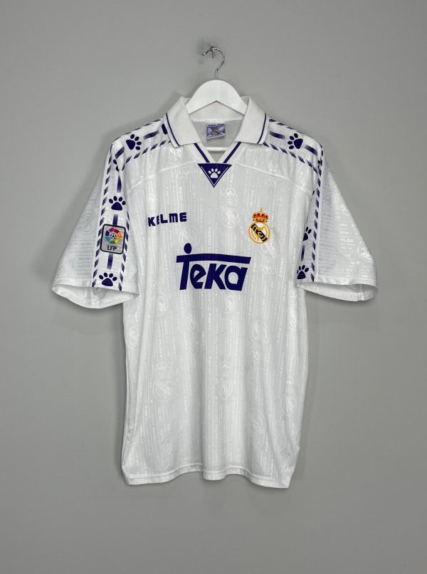 1996 97 REAL MADRID HOME SHIRT (M) KELME Supply