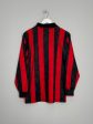 1994 95 AC MILAN L S HOME SHIRT (M) LOTTO For Sale