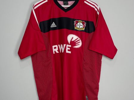 2002 04 BAYER LEVERKUSEN HOME SHIRT (XL) ADIDAS For Cheap