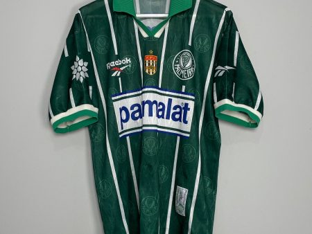 1996 97 PALMEIRAS #10 HOME SHIRT (M) REEBOK Online Hot Sale