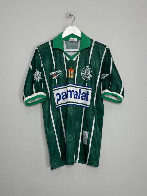 1996 97 PALMEIRAS #10 HOME SHIRT (M) REEBOK Online Hot Sale