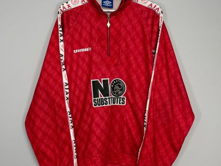 1994 95 AJAX 1 4 ZIP JACKET (XXL) UMBRO For Sale