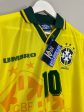 1994 96 BRAZIL RIVALDO #10 *BNWT* HOME SHIRT (L) UMBRO Online