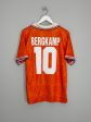 1994 NETHERLANDS BERGKAMP #10 HOME SHIRT (L) LOTTO Fashion