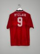 1994 96 MANCHESTER UNITED MCCLAIR #9 HOME SHIRT (M) UMBRO Sale