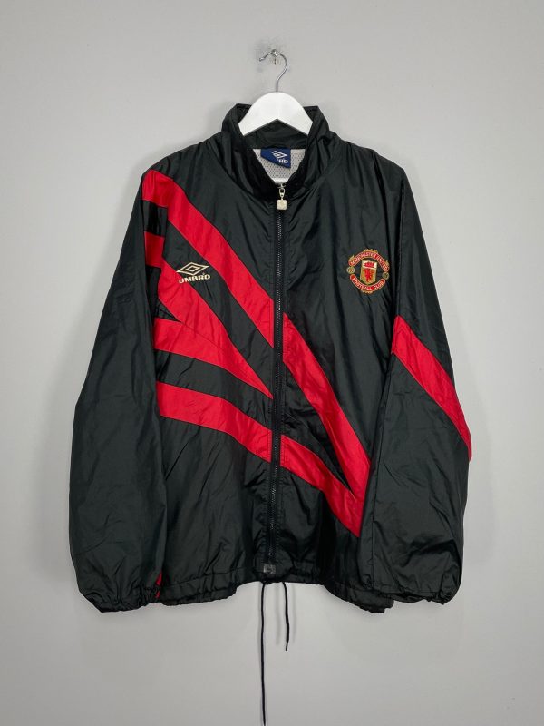 1992 93 MANCHESTER UNITED TRACK JACKET (XL) UMBRO Online Hot Sale