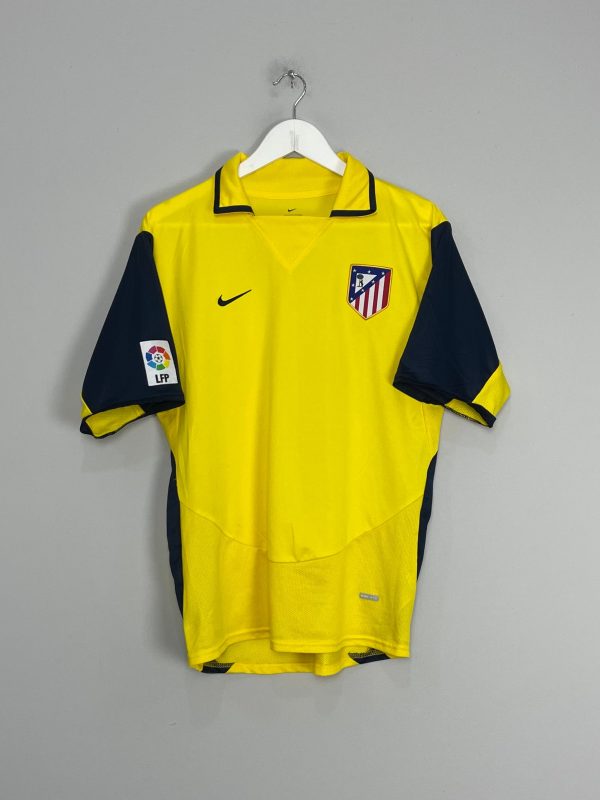 2003 04 ATLETICO MADRID TORRES #9 AWAY SHIRT (S) NIKE Hot on Sale