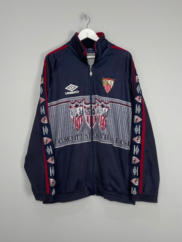 1995 96 SEVILLA TRACK JACKET (XXL) UMBRO Fashion