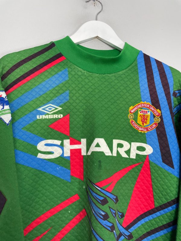 1992 93 MANCHESTER UNITED #1 GK SHIRT (S) UMBRO Discount