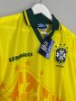 1994 96 BRAZIL *BNWT* HOME SHIRT (MULTIPLE SIZES) UMBRO Sale