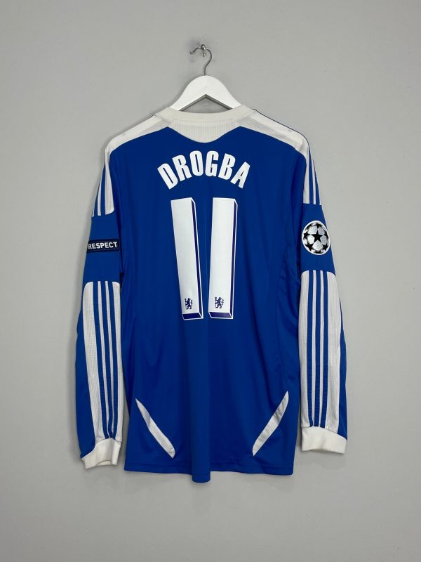 2011 12 CHELSEA DROGBA #11 C L L S HOME SHIRT (L) ADIDAS Hot on Sale