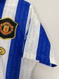 1994 96 MANCHESTER UNITED INCE #8 AWAY SHIRT (M) UMBRO Hot on Sale