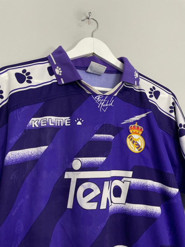 1995 97 REAL MADRID #10 (LAUDRUP) AWAY SHIRT (L) KELME Online now