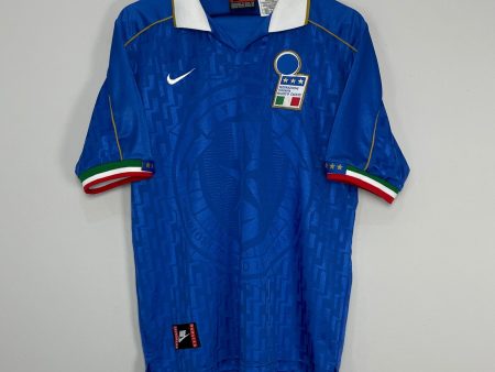 1995 96 ITALY HOME SHIRT (M) NIKE Hot on Sale