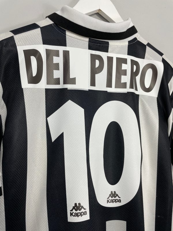 1996 97 JUVENTUS DEL PIERO #10 HOME SHIRT (L) KAPPA For Sale