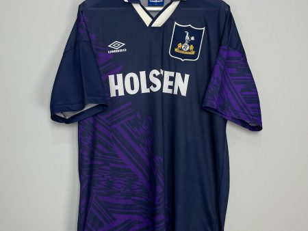 1994 95 TOTTENHAM AWAY SHIRT (XL) UMBRO Fashion