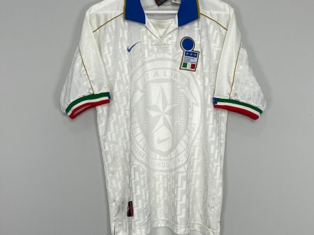 1995 96 ITALY AWAY SHIRT (L) NIKE on Sale