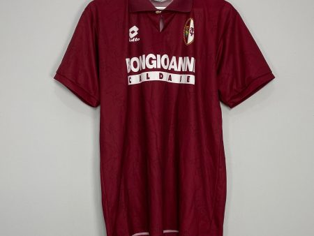 1994 95 TORINO HOME SHIRT (L) LOTTO For Cheap