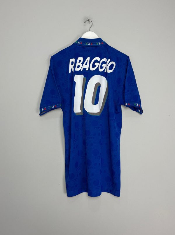 1994 ITALY R.BAGGIO #10 HOME SHIRT (XL) DIADORA For Cheap