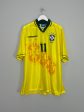 1994 96 BRAZIL ROMARIO #11 *BNWOT* HOME SHIRT (XXL) UMBRO For Sale