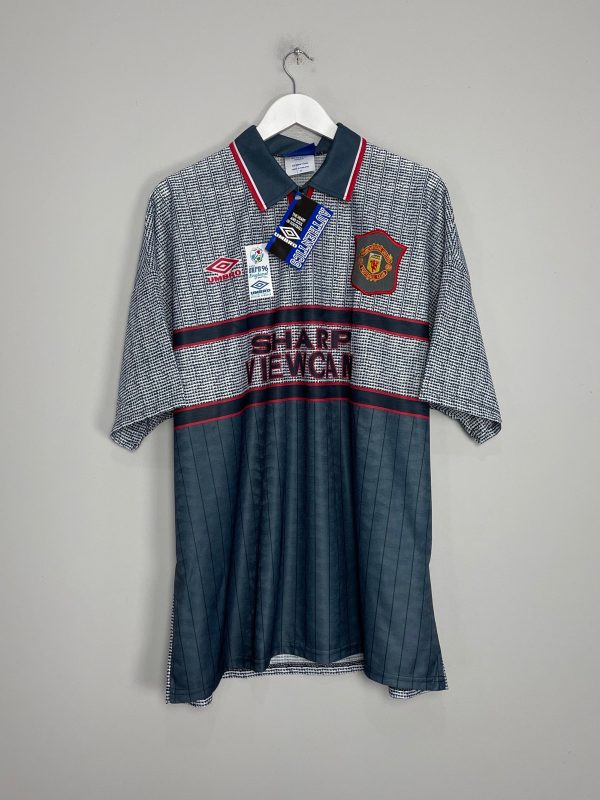 1995 96 MANCHESTER UNITED CANTONA #7 *BNWT* AWAY SHIRT (XXL) UMBRO Online Hot Sale