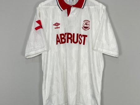 1990 92 ABERDEEN AWAY SHIRT (XL) UMBRO For Sale