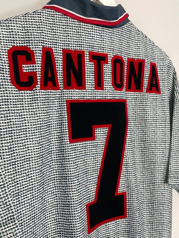 1995 96 MANCHESTER UNITED CANTONA #7 *BNWT* AWAY SHIRT (XL) UMBRO Online