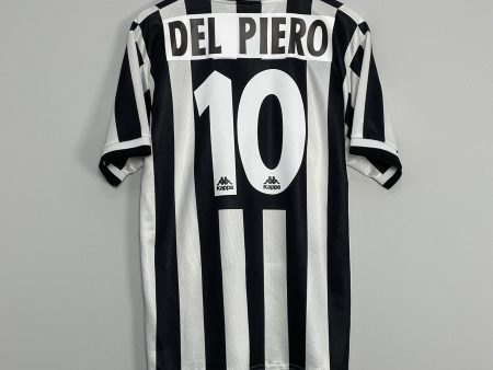 1996 97 JUVENTUS DEL PIERO #10 HOME SHIRT (L) KAPPA For Sale