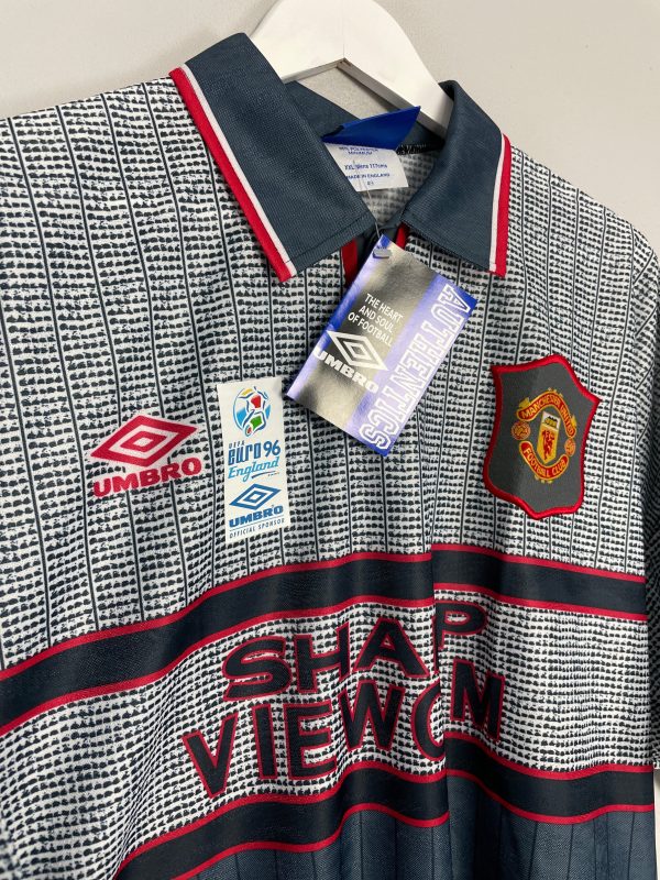 1995 96 MANCHESTER UNITED CANTONA #7 *BNWT* AWAY SHIRT (XXL) UMBRO Online Hot Sale