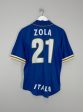 1996 97 ITALY ZOLA #21 HOME SHIRT (M) NIKE Sale