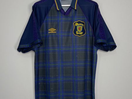 1994 96 SCOTLAND HOME SHIRT (XL) UMBRO For Cheap