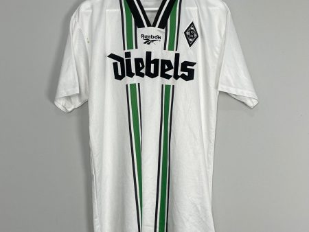 1996 97 BORUSSIA MONCHENGLADBACH HOME SHIRT (L) REEBOK on Sale