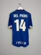 1996 97 ITALY DEL PIERO #14 HOME SHIRT (L) NIKE Online now